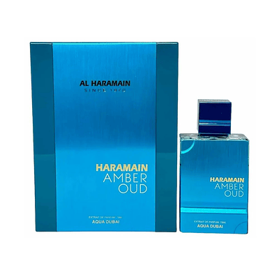 Perfume Al Haramain Amber Oud Aqua Dubai Hombre Extrait De Parfum 100 Ml