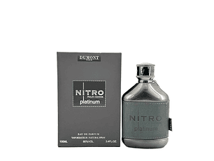 Perfume Nitro Platinum Dumont Hombre Edp 100 ml