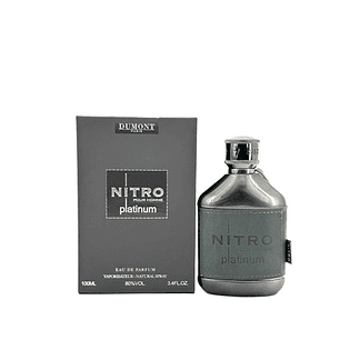Perfume Nitro Platinum Dumont Hombre Edp 100 ml
