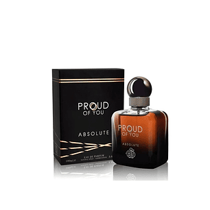 Perfume Fragrance World Proud Of You Absolute Hombre Edp 100 ml