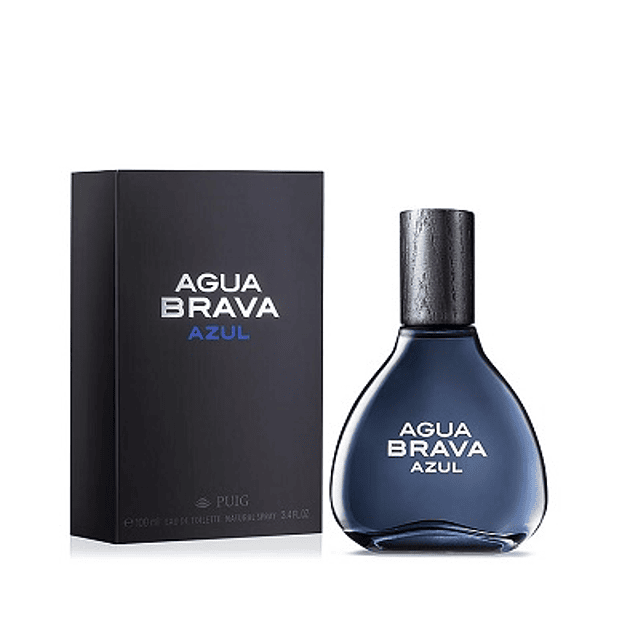 Perfume Agua Brava Azul Con Spray Hombre Edt 100 ml