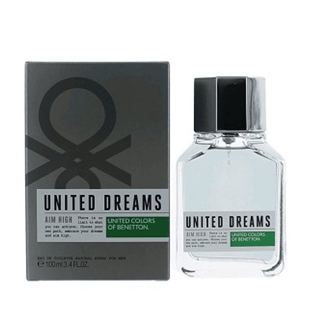 Perfume Benetton United Dreams Aim High Varon Edt 100 ml