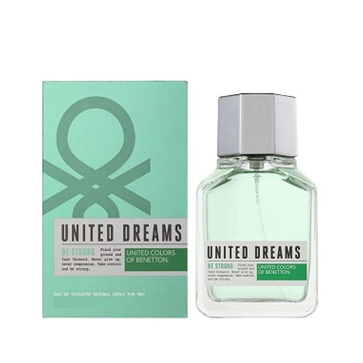 perfume benetton united dreams be strong hombre edt 100 ml