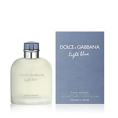 Perfume Light Blue Hombre Edt 200 Ml