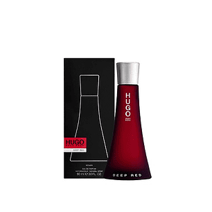 Perfume Hugo Deep Red Dama Edp 90 ml