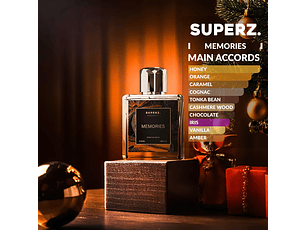 PERFUME SUPERZ MEMORIES UNISEX EXTRAIT DE PARFUM 50 ML