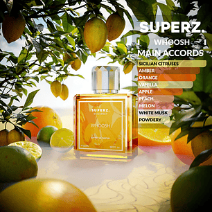 PERFUME SUPERZ WHOOSH UNISEX EXTRAIT DE PARFUM 50 ML