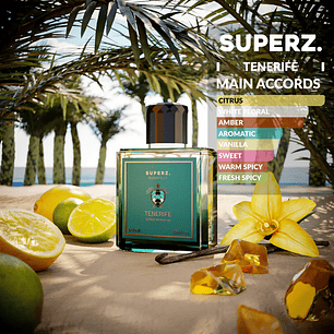 PERFUME SUPERZ TENERIFE MAN EXTRAIT DE PARFUM 50 ML