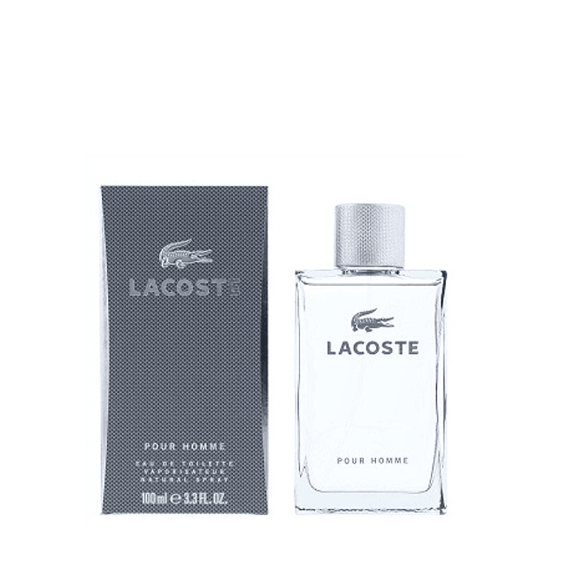 Perfume Lacoste Pour Homme (Gris) Hombre Edt 100 ml