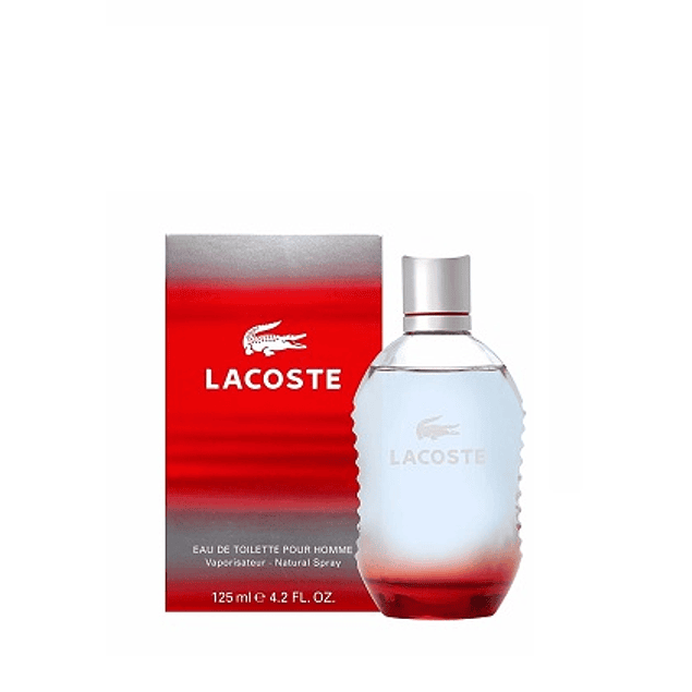 miles Gør det tungt Grænseværdi Perfume Lacoste Red Varon Edt 125 ml