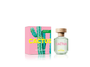 Perfume Benetton United Dreams Green Cactus Mujer Edt 80 ml