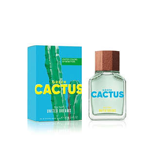 Perfume Benetton United Dreams Green Cactus Hombre Edt 100 ml