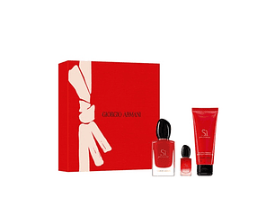 Perfume Si Armani Passione Dama Edp 50 ml / 7 ml / Body Lotion 50 ml Estuche