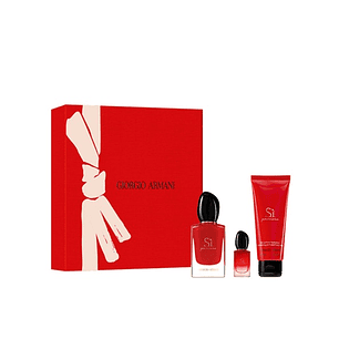 Perfume Si Armani Passione Dama Edp 50 ml / 7 ml / Body Lotion 50 ml Estuche