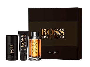 PERFUME BOSS THE SCENT VARON EDT 100 ML / PEN SPRAY 10 ML / SHOWER GEL 100 ML ESTUCHE