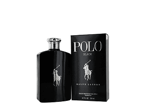PERFUME POLO BLACK VARON EDT 200 ML