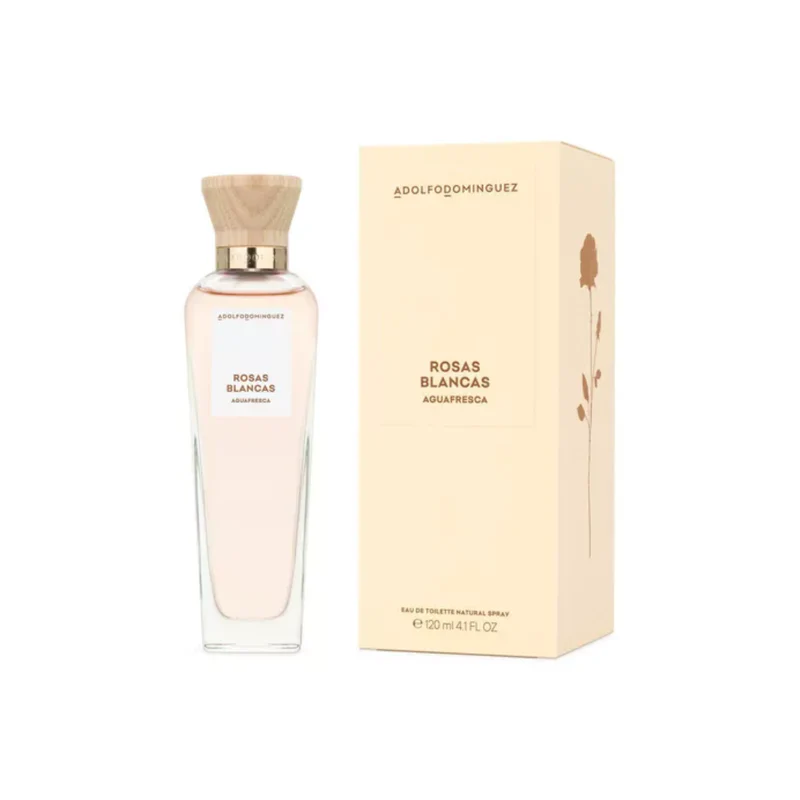 Perfume Adolfo Dominguez Agua Fresca De Rosas Blancas Dama Edt 120 ml