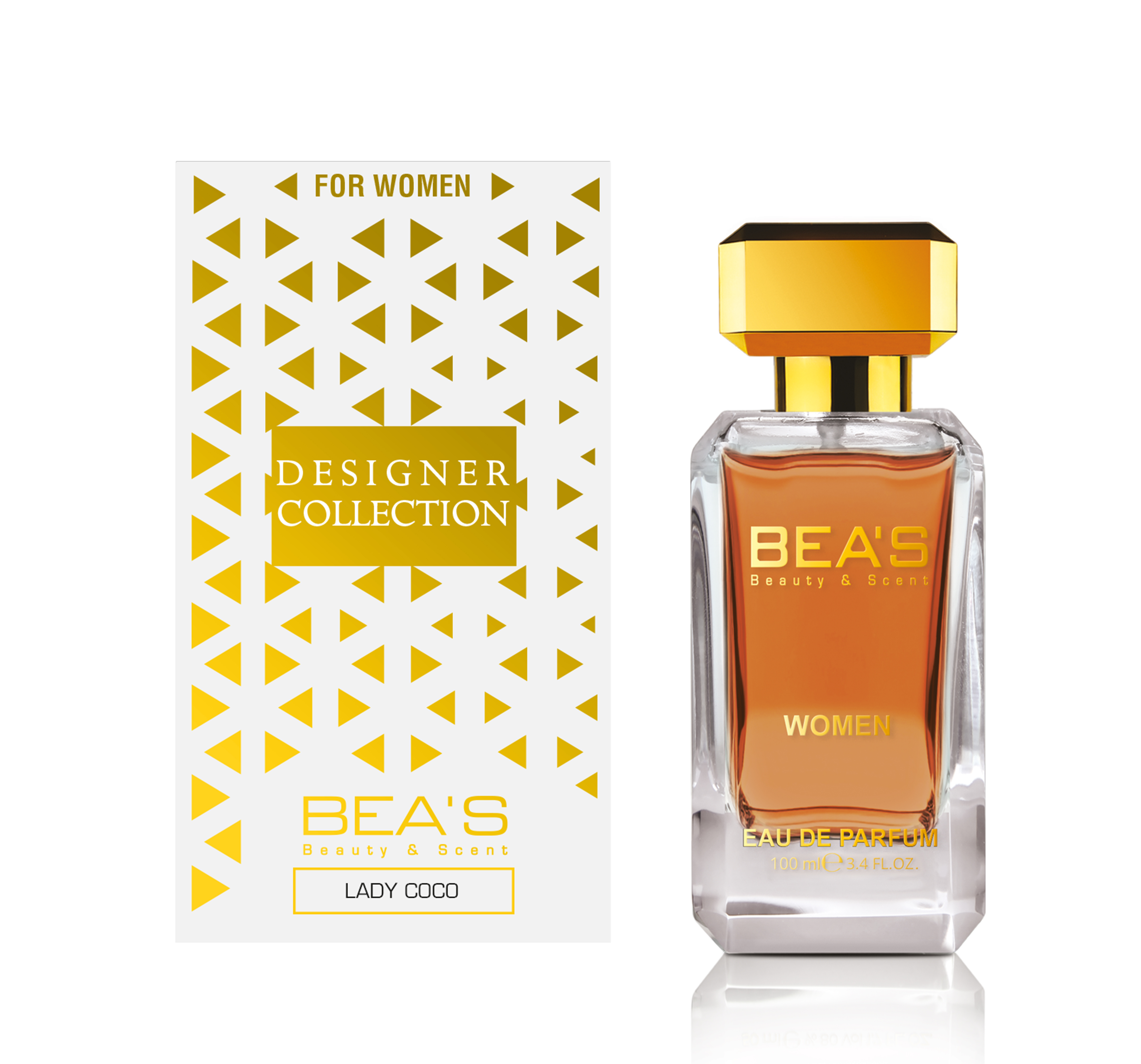Perfume Beas Lady Coco Clon Coco Mademoiselle Chanel Mujer Edp 100 ml