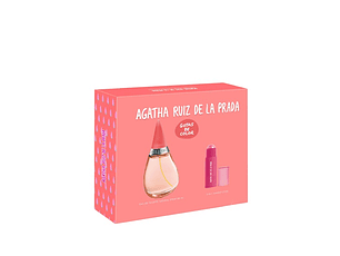 PERFUME GOTAS DE COLOR DAMA EDT 100 ML / LIPS & CHEEK STOCK 5 GR ESTUCHE