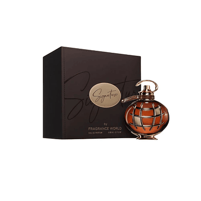Perfume Fragrance World Signature Brown Unisex Edp 80 Ml