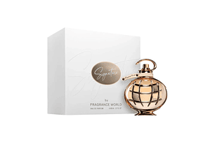 PERFUME FRAGRANCE WORLD SIGNATURE WHITE UNISEX EDP 80 ML