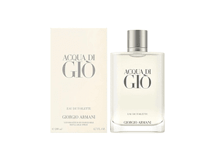 PERFUME ACQUA DI GIO RECARGABLE VARON EDT 200 ML