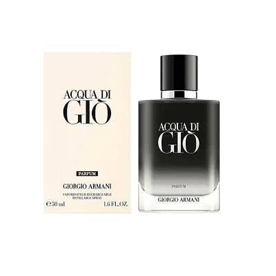 Perfume Acqua Di Gio Parfum Recargable Hombre Parfum 50 Ml