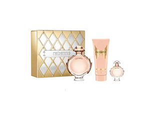 PERFUME OLYMPEA MUJER EDP 80 ML / MINI 6 ML / BODY LOTION 100 ML ESTUCHE