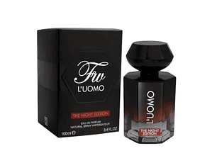 PERFUME FRAGRANCE WORLD FW L UOMO THE NIGHT EDITION HOMBRE EDP 100 ML