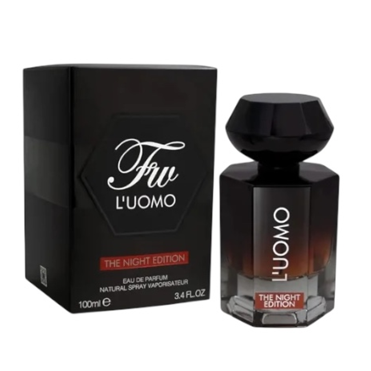 PERFUME FRAGRANCE WORLD FW L UOMO THE NIGHT EDITION HOMBRE EDP 100 ML
