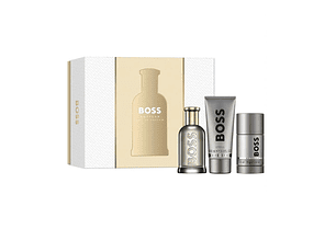 PERFUME BOSS BOTTLED VARON EDP 100 ML / SHOWER GEL 100 ML / DEO STICK 75 ML ESTUCHE