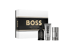 PERFUME BOSS BOTTLED PARFUM HOMBRE PARFUM 100 ML / SHOWER GEL 100 ML / DESODORANTE STICK 75 ML ESTUCHE