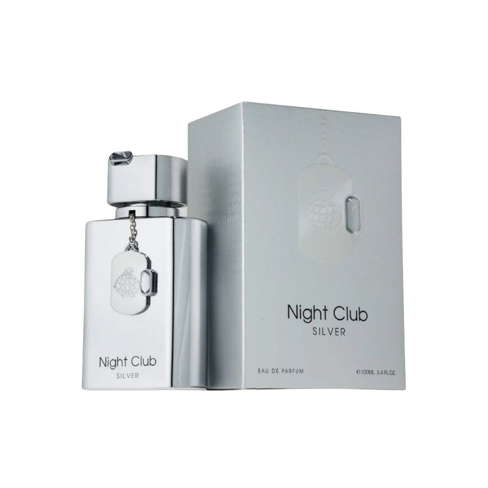 PERFUME FRAGRANCE WORLD NIGHT CLUB SILVER UNISEX EDP 100 ML