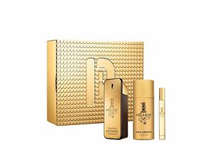 PERFUME ONE MILLION VARON EDT 100 ML / EDT 10 ML / DESODORANTE 150 ML ESTUCHE