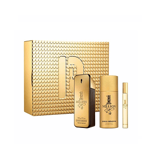 PERFUME ONE MILLION VARON EDT 100 ML / EDT 10 ML / DESODORANTE 150 ML ESTUCHE