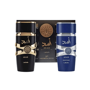 PERFUME LATTAFA ASAD HOMBRE EDP 100 ML / LATTAFA ASAD ZANZIBAR EDP HOMBRE EDP 100 ML ESTUCHE