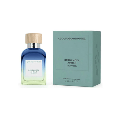 Perfume Adolfo Dominguez Agua Fresca Bergamota Ambar Hombre Edt 120 Ml