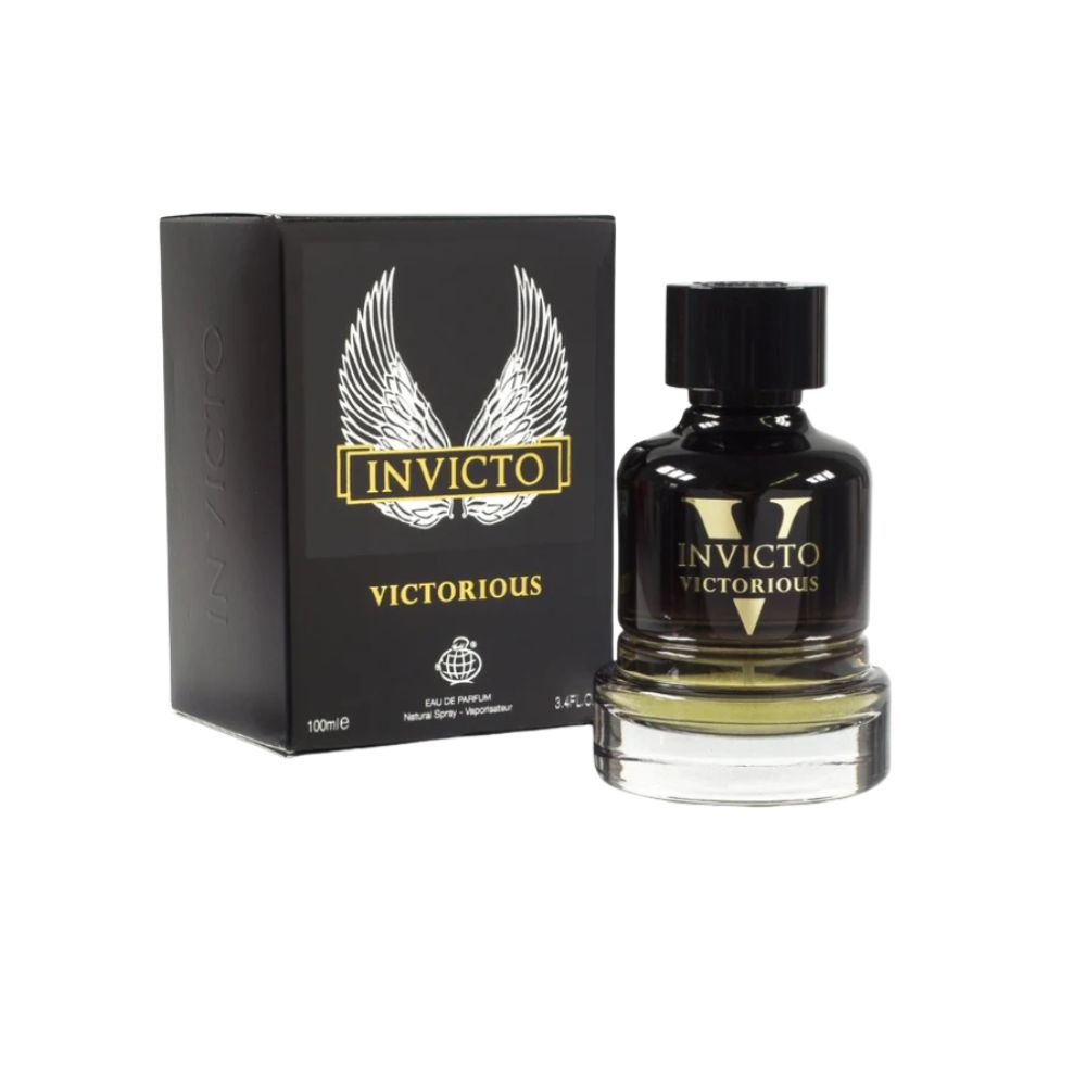 Perfume Fragrance World Invicto Victorious Edp 100 Ml Hombre (Invictus Victory Elixir)