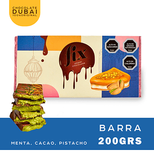 FIX DUBAI CHOCOLATE KUNAFA DE PISTACHO 200 GRS