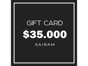 Gift Card de regalo $35.000