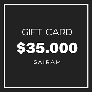 Gift Card de regalo $35.000