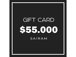 Gift Card de regalo $55.000