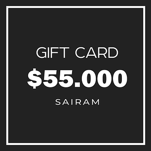 Gift Card de regalo $55.000