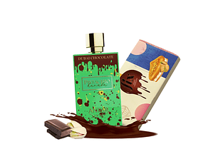 PERFUME ANFAR PISTACHIO KUNAFA DUBAI CHOCOLATE UNISEX EXTRAIT DE PARFUM 80 ML / FIX CHOCOLATE DUBAI ESTUCHE
