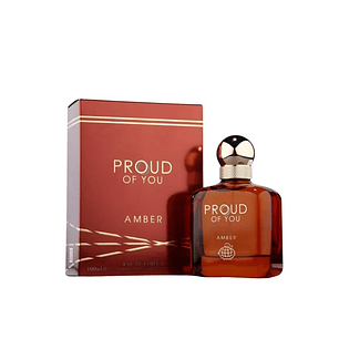 PERFUME FRAGRANCE WORLD PROUD OF YOU AMBER UNISEX EDP 100 ML