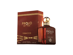 PERFUME FRAGRANCE WORLD PROUD OF YOU TOBACCO UNISEX EDP 100 ML