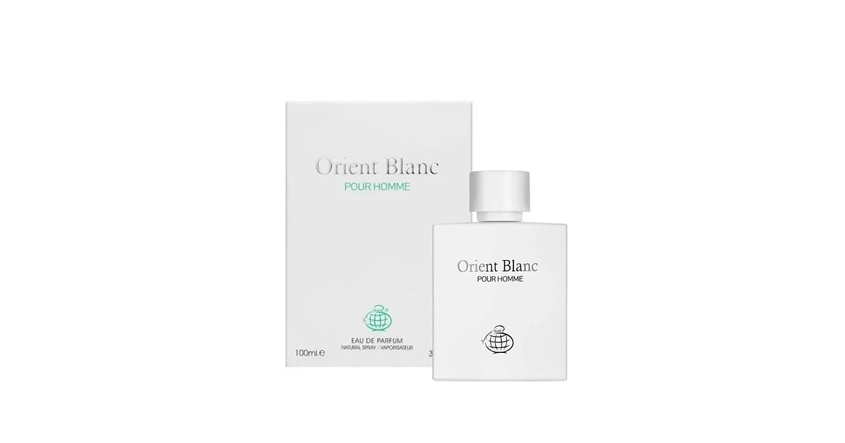 PERFUME FRAGRANCE WORLD ORIENT BLANC HOMBRE EDP 100 ML