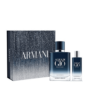 PERFUME ACQUA DI GIO PROFONDO VARON EDP 100 ML / 15 ML ESTUCHE