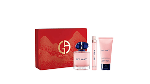 PERFUME MY WAY GIORGIO ARMANI DAMA EDP 90 ML / 10 ML / BODY LOTION 50 ML ESTUCHE
