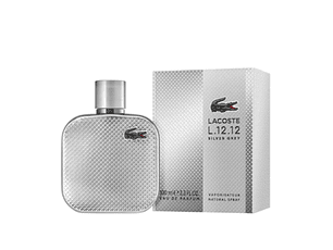 PERFUME LACOSTE SILVER GREY VARON EDP 100 ML